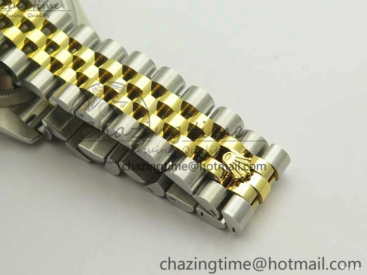 MiroTime 0519 DateJust 36 SS YG 126233 ARF 1:1 Best Edition Silver Dial Stick Markers on SS YG Jubilee Bracelet SH Elegant 3430
